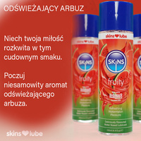 Jadalny żel ORZEŹWIAJĄCY ARBUZ, do seksu oralnego, waginalnego i analnego, naturalne aromaty, na bazie wody, 130 ml