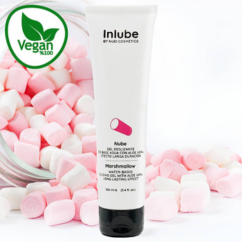 Żel wodny lubrykant SŁODKA PIANKA do seksu do masażu z aloesem jedwabista formuła wegański 100 ml