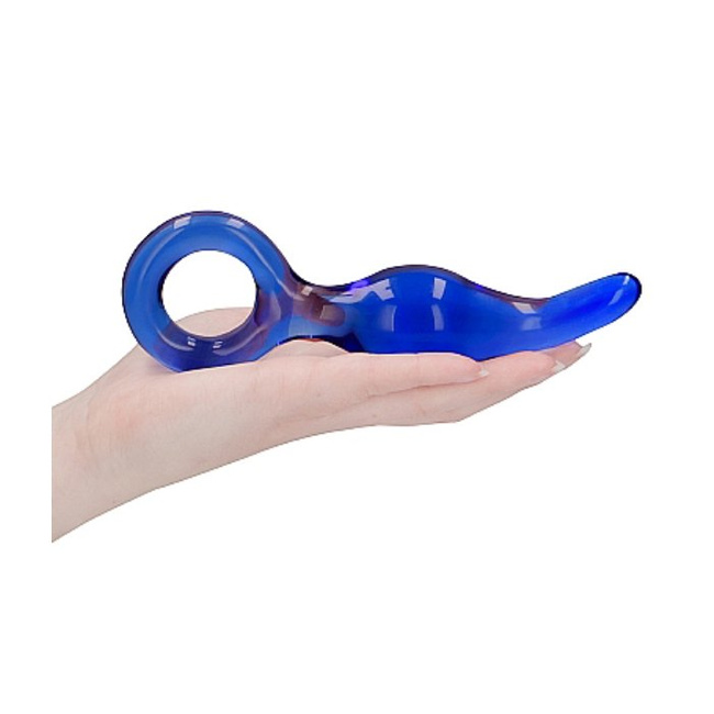 Dildo szklane z uchwytem