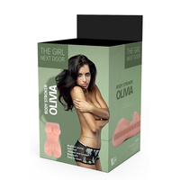 Ciasna cipka napalonej pielęgniarki Olivii, realistyczny masturbator anatomiczny z talią i piersiami