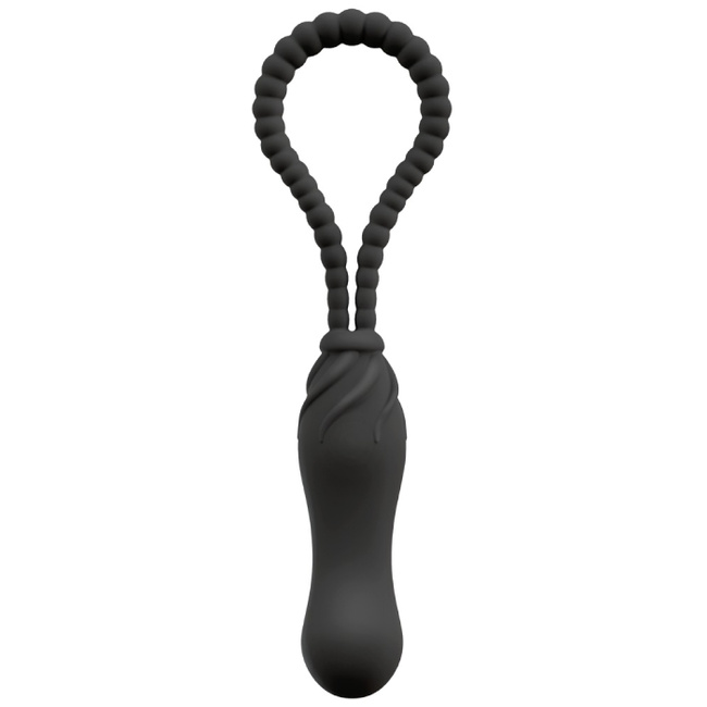 Doskonałe dopasowanie – strapon bez pasków z dającą się kształtować pętlą, dildo 11 cm, Ø max 3,2 cm