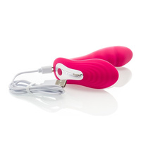 Wibrator ze ssącym masażerem łechtaczki