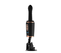 Kochanek mechaniczny – kompaktowa maszyna do seksu z wibracjami i posuwaniem funkcją grzania Dildo 11,3 cm