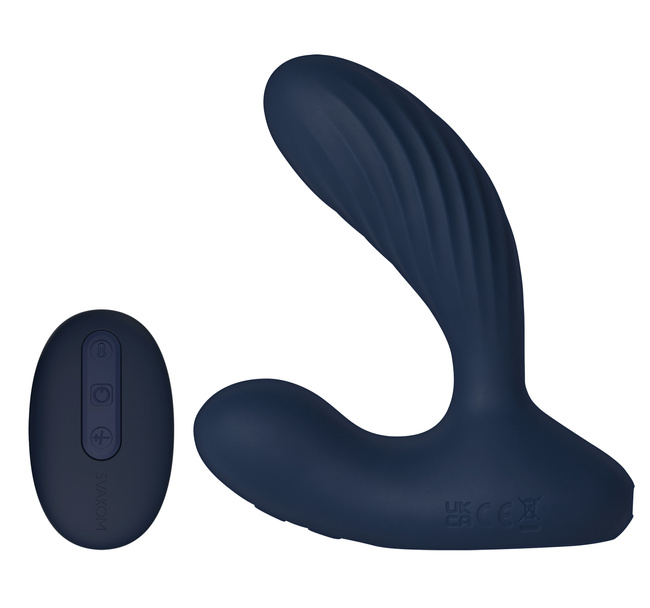 Masażer prostaty klasy PREMIUM, interaktywny, sterowany aplikacją, solo i cyberseks na kamerkach, 15 cm