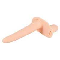 Wibrujący podwójny strap-on