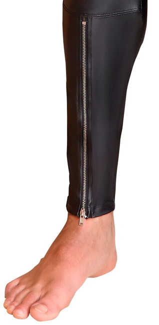Joggery męskie, fetish joggers, wetlook pants, spodnie wąskie, dopasowane skinny, z zamkami w nogawkach