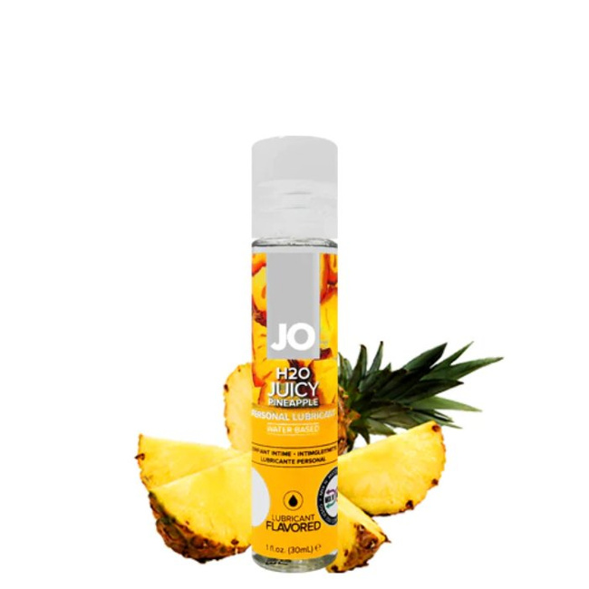 Lubrykant smakowy na bazie wody ananasowy żel System JO H2O Pineapple 30 ml