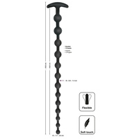 Kulki analne, czyli kulkowe dildo analne o długości 50 cm, Ø 1,4 cm