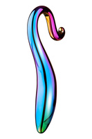 Wytworne szklane dildo analne 