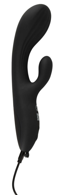Wibrator punktu G z królikiem stymulator łechtaczki 2 silniki długość 22 cm wkładane 11 cm średnica 4,3 cm silikon