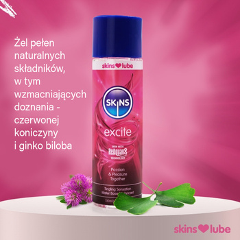 Wibrator w płynie - wzmacniający doznania żel wodny z efektem mrowienia, lubrykant dla kobiet 130 ml