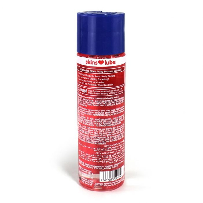 Jadalny żel ZMYSŁOWA TRUSKAWKA, do seksu oralnego, waginalnego i analnego, naturalne aromaty, na bazie wody, 130 ml