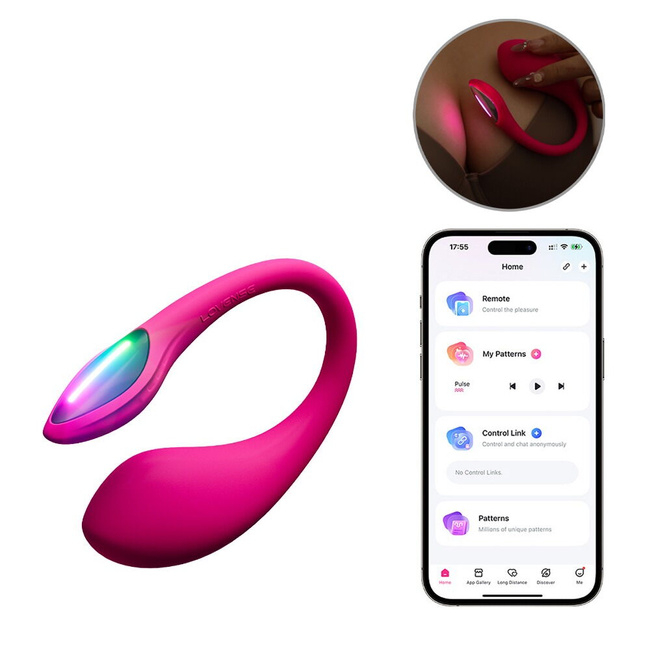 Jajeczko wibrujące sterowane smartfonem Lovense Lush Mini