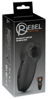 Różdżka męska z wibracjami i ruchomymi skrzydłami od Rebel