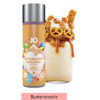 Profesjonalny lubrykant na bazie wody o smaku toffi System JO H2O - Candy Shop Butterscotch 60 ml