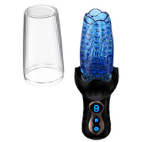 W GRUDNIU MOŻE PÓŹNIEJ Elektroniczny automatyczny masturbator wirujący i posuwisty 9 trybów