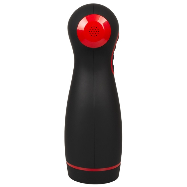 Masturbator dwusilnikowy ze sterowaną siłą nacisku na penisa, funkcją ssania i rozkosznymi kobiecymi jękami i WYNE 6