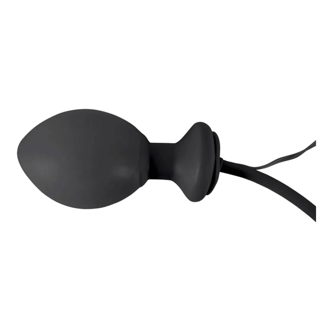 Pompowany plug analny z wibracjami