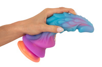 Smok Fallurex. Fantasy dildo jak smok strażnik skarbu pożądania. Dł. 21,5 cm, wkładane 19 cm, Ø 7,3 cm