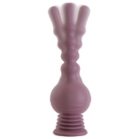 Analny siłacz – ultrasilnie wibrujące dildo kulkowe z przyssawką, 27,7 cm 