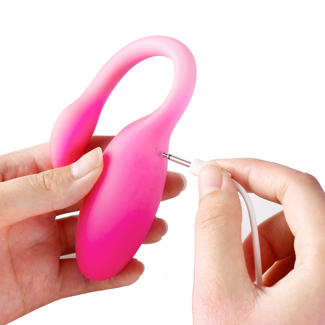 Jajeczko Flamingo Max, różowe, aktywnie reagujące na dotyk, sterowane aplikacją Magic Motion