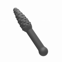 Silikonowe kropkowane dildo 23,5 cm