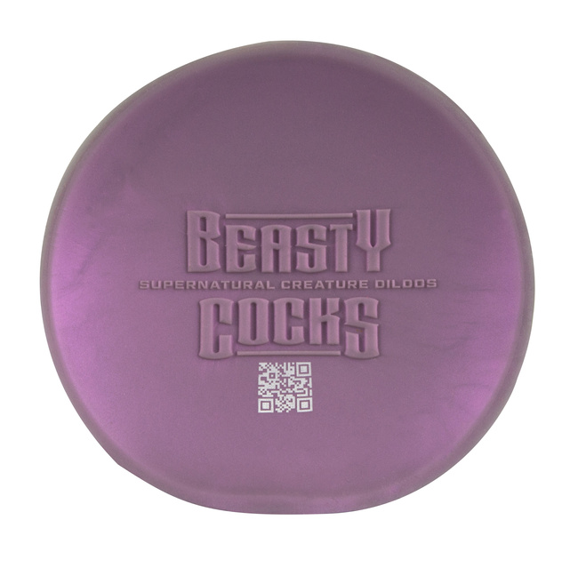 Zyfrik – złodziej rozkoszy. Fantasy dildo jak chochlik nie z tego świata. Silna przyssawka. Dł. 21,2 cm, wkładane 18 cm, Ø 4,9  cm