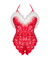 Seksowne body Santas Lace Lady