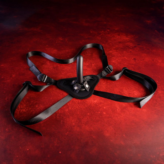 Strap-on dla początkujących i 12,5cm dildo SEI MIO, soft BDSM, bondage