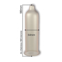 Prezerwatywy  Pasante Extra 12 szt-dodatkowy lubrykant 18cm/52mm