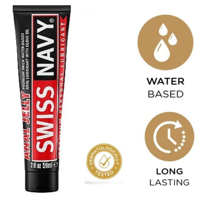 Gęsty lubrykant analny wodny z olejkiem goździkowym 60 ml