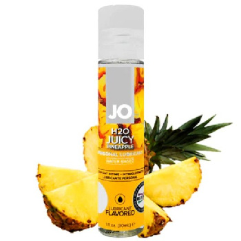 Lubrykant smakowy na bazie wody ananasowy żel System JO H2O Pineapple 30 ml