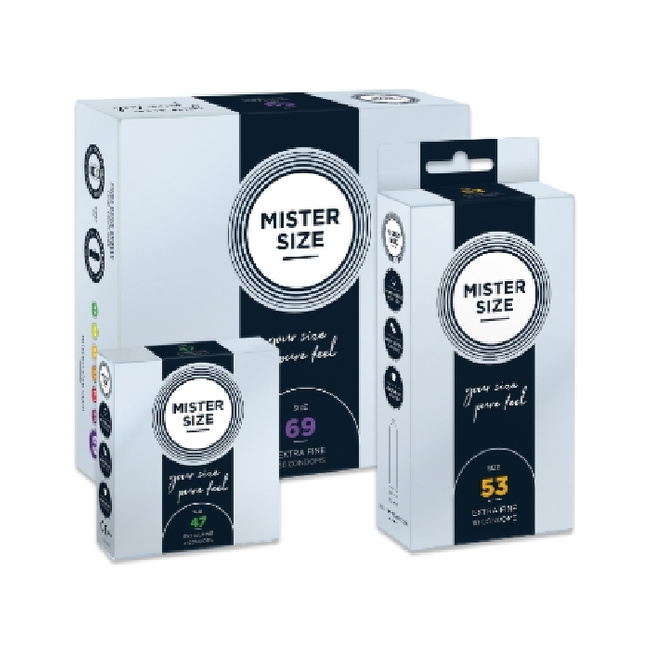 Prezerwatywy MISTER SIZE rozmiar 57 mm 3 szt.