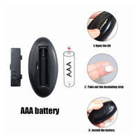 Tylne wejście - wygięty wibrujący silikonowy masażer prostaty o karbowanej powierzchni sterowany pilotem