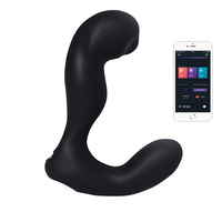 Wibrująco-pulsujący masażer prostaty sterowany smartfonem Iker