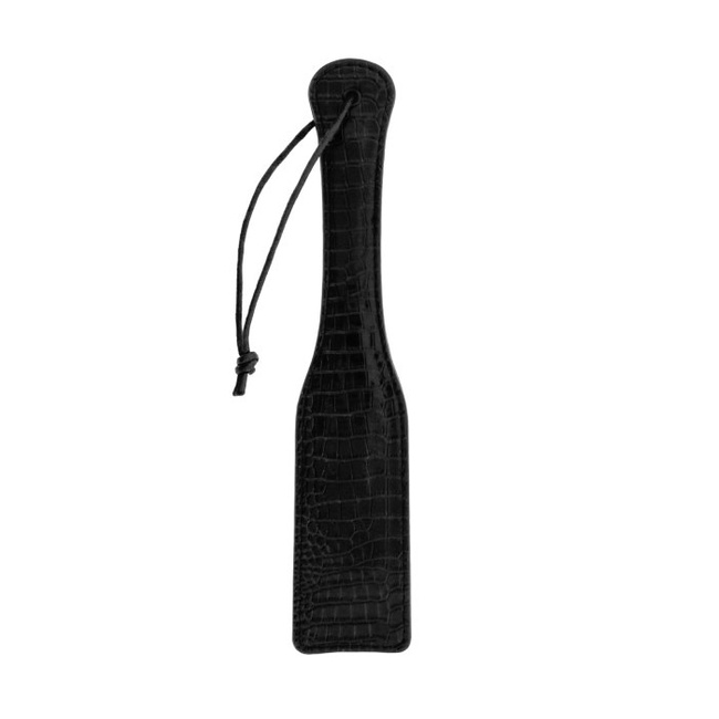 Elegancka packa w stylu skóry krokodyla do spankingu BDSM