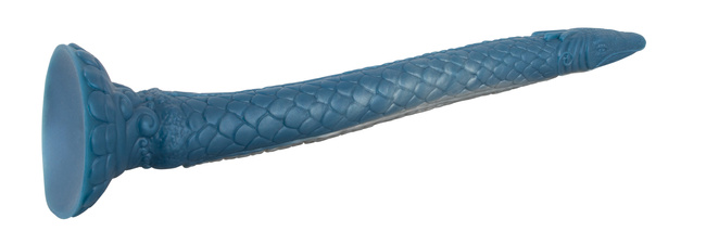 Uramoros – wąż wiecznej ekstazy. Fantasy dildo jak długi, gibki wąż. Silna przyssawka. Dł. 46 cm, wkładane 42 cm, Ø 5,2 cm