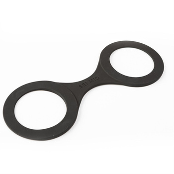 Średniej wielkości, bardzo mocne silikonowe mankiety przytrzymujące SEI MIO soft BDSM, bondage