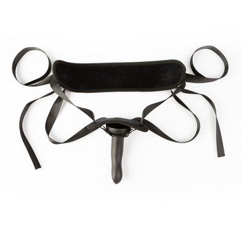 Strap-on dla zaawansowanych i 16,5cm dildo SEI MIO, soft BDSM, bondage