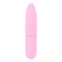 Liliowy prosty mini wibrator do kosmetyczki, do waginy i anusa, super silne wibracje, 10,5 cm, Cuties 5 generacji