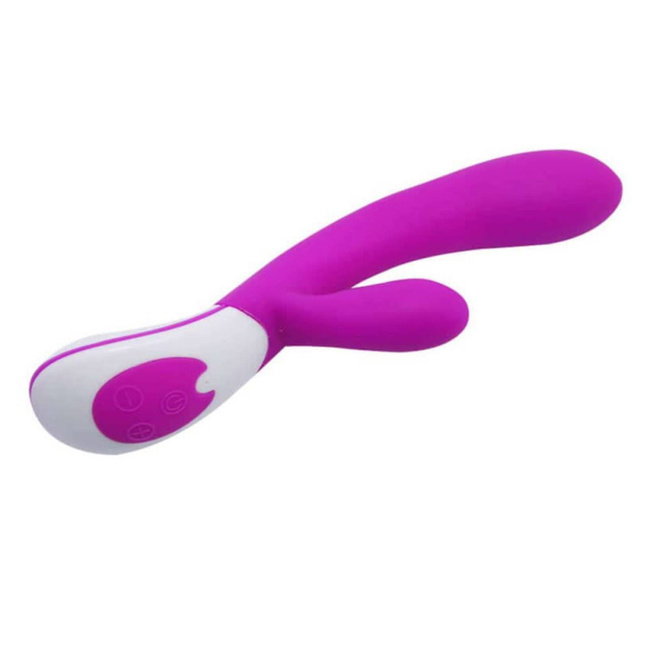 Różowa fantazja o niezwykłej mocy - Wibrator silikonowy Colby