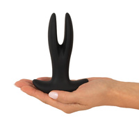 Wibrujący otwieracz pupy, dwukońcówkowy korek analny, rozwierany masażer prostaty, na pilota, wodoodporny IPX7