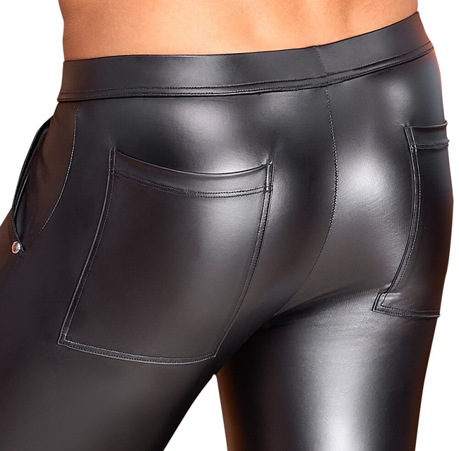 Joggery męskie, fetish joggers, wetlook pants, spodnie wąskie, dopasowane skinny, z zamkami w nogawkach