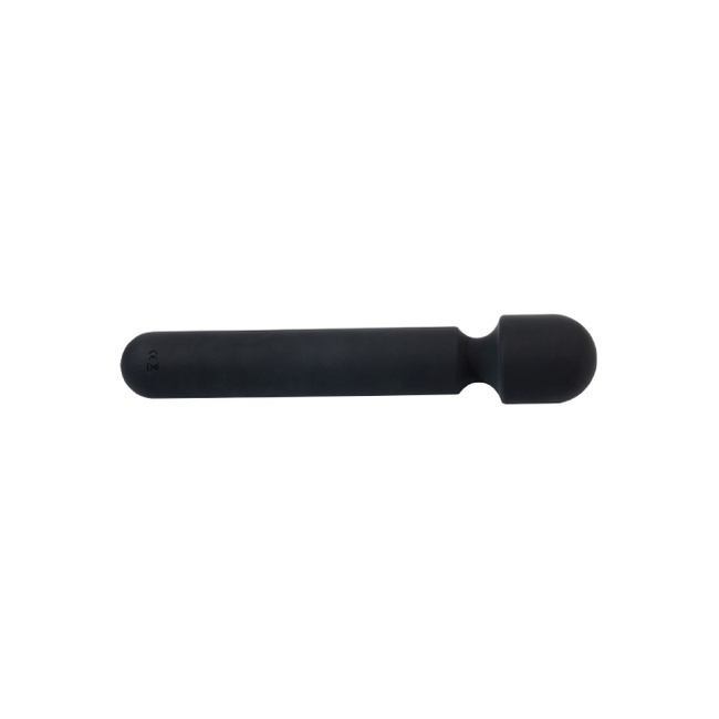 Sensual - Seksowny Adam: lukusowa duża różdżka wand z cyfrowym wyświetlaczem, do łechtaczki, sutków i całego ciała, hebanowa czerń, silikon, 29,8 cm
