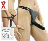 LateX - Slipy damskie + 3 dilda S/L