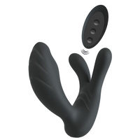 Wibrujący stymulator o podwójnej funkcji DLA NIEJ wibrator punktu G i DLA NIEGO masażer prostaty 