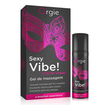 Wibrator w płynie Sexy Vibe (różowy) Intensywny Orgazm moc8/10