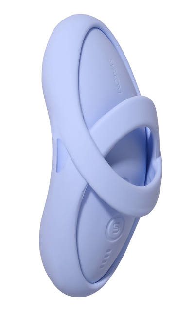 Figlarz na palcu - Wibrator na palec sterowany smartfonem SVAKOM z funkcją grzania wodoodporny