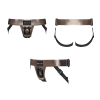Uprząż do straponu, Harness Generous, niebieski Strap-on-me rozmiar XS - XXL