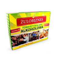 Zabawna gra towarzyska alkoholowa żulobiznes w zestawie kieliszki